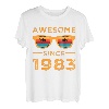Awesome Since 1983 Retro 39. Geburtstag T-Shirt