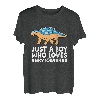 Just a Boy Who Loves Ankylosaurus, süßer Ankylosaurus T-Shirt
