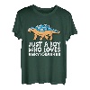 Just a Boy Who Loves Ankylosaurus, süßer Ankylosaurus T-Shirt