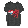 Luxemburger Wappen Von Luxemburg Herz Roter Löwe T-Shirt
