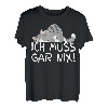 Hapfox Faule Katze Ich Muss Gar Nix T-Shirt