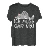 Hapfox Faule Katze Ich Muss Gar Nix T-Shirt