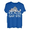 Hapfox Faule Katze Ich Muss Gar Nix T-Shirt