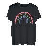 Regenbogen 6 Jahre Mädchen Geburtstag Party Boho Familie 6. Jahr T-Shirt