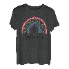 Regenbogen 6 Jahre Mädchen Geburtstag Party Boho Familie 6. Jahr T-Shirt