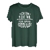 Ich bin nicht faul ich habe Geduld T-Shirt lustiger Spruch