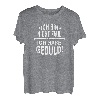 Ich bin nicht faul ich habe Geduld T-Shirt lustiger Spruch