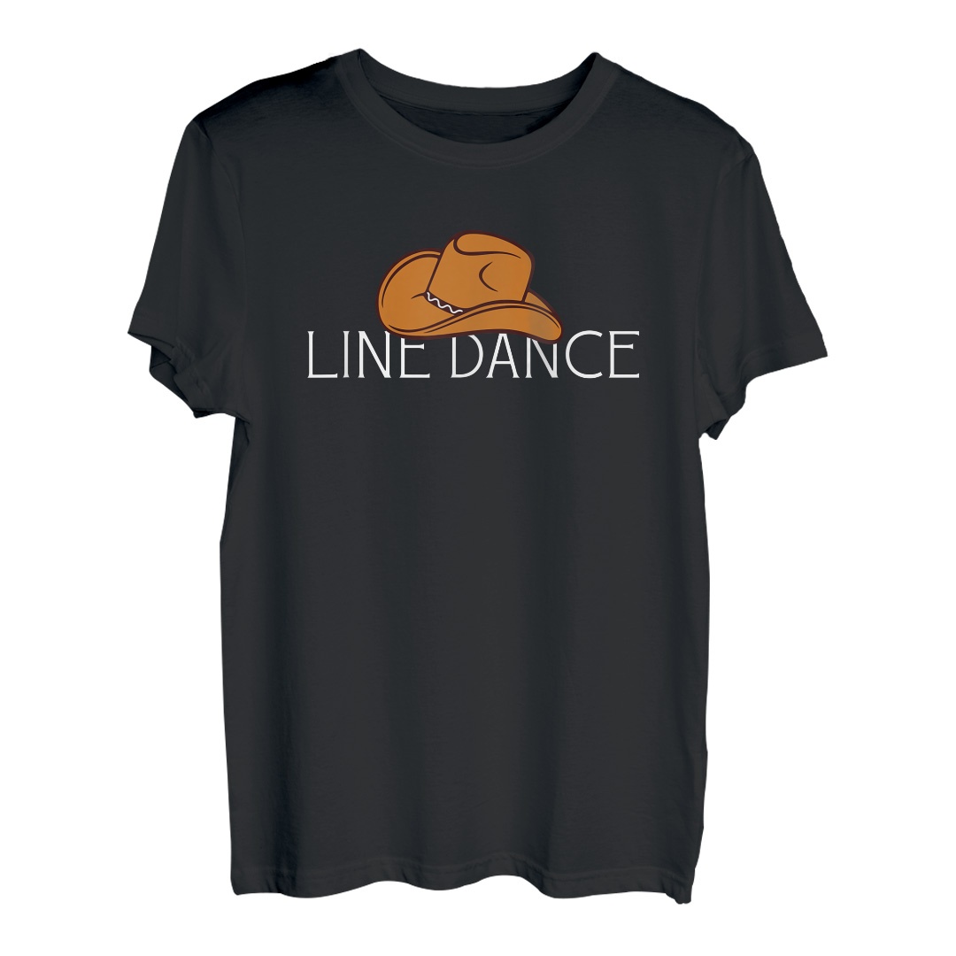 Line Dance | Cowboyhut Country Music | Line Dancer T-Shirt