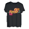 Fasching & Karneval - Hippie Kostüm Flower Power Make Love T-Shirt