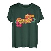 Fasching & Karneval - Hippie Kostüm Flower Power Make Love T-Shirt