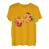 Fasching & Karneval - Hippie Kostüm Flower Power Make Love T-Shirt