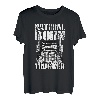 Als LKW-Fahrer Geboren Trucker Brummi Fernfahrer Geschenk T-Shirt