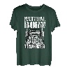 Als LKW-Fahrer Geboren Trucker Brummi Fernfahrer Geschenk T-Shirt