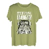 Als LKW-Fahrer Geboren Trucker Brummi Fernfahrer Geschenk T-Shirt