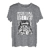 Als LKW-Fahrer Geboren Trucker Brummi Fernfahrer Geschenk T-Shirt