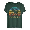 Papa Dinosaurier T Rex Papasaurus 2 Kinder Familie Matching T-Shirt