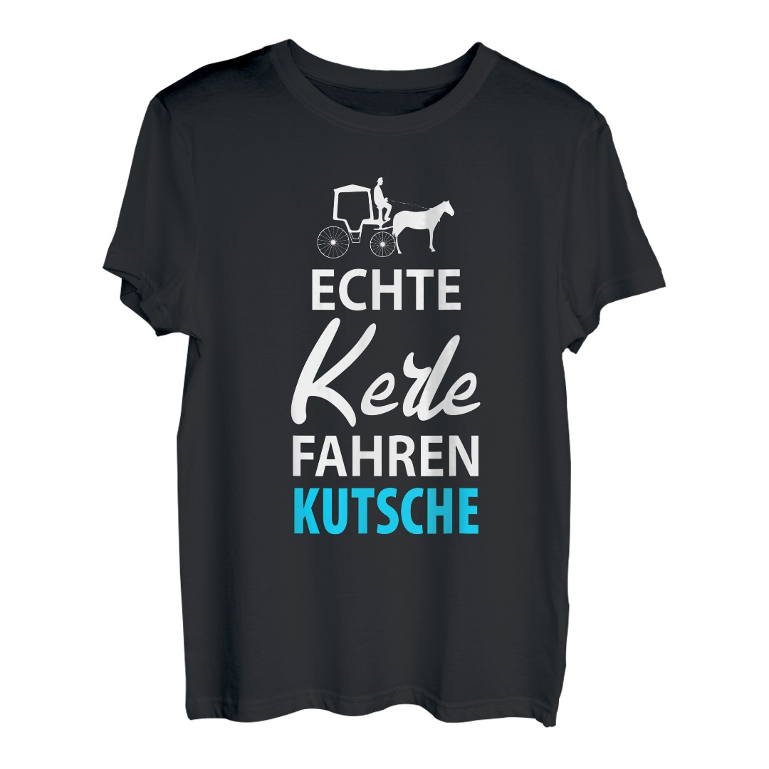 Kutscher Kutsche Pferdekutsche Beruf Spruch T-Shirt