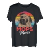 Mops Mama Liebe Hundehalterin Frauchen Geschenkidee T-Shirt