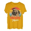 Mops Mama Liebe Hundehalterin Frauchen Geschenkidee T-Shirt