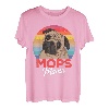 Mops Mama Liebe Hundehalterin Frauchen Geschenkidee T-Shirt