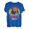 Mops Mama Liebe Hundehalterin Frauchen Geschenkidee T-Shirt