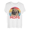 Mops Mama Liebe Hundehalterin Frauchen Geschenkidee T-Shirt