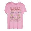 50th. Geburtstag Geschenk Legendär seit Februar 1973 T-Shirt