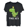 Weihnachten Deko Christmas Dinosaurier Tree Rex T-Rex Pyjama T-Shirt