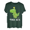 Weihnachten Deko Christmas Dinosaurier Tree Rex T-Rex Pyjama T-Shirt