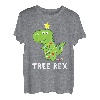 Weihnachten Deko Christmas Dinosaurier Tree Rex T-Rex Pyjama T-Shirt