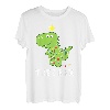 Weihnachten Deko Christmas Dinosaurier Tree Rex T-Rex Pyjama T-Shirt