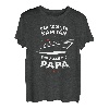 Boot Papa Vater Motorboot Bootfahren Geschenk T-Shirt