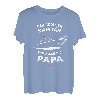 Boot Papa Vater Motorboot Bootfahren Geschenk T-Shirt