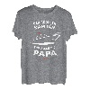 Boot Papa Vater Motorboot Bootfahren Geschenk T-Shirt