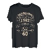 60. Geburtstag Geschenk Mann Mythos Legende Jahrgang 1962 T-Shirt