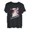 Dänemark Motiv mit Möwe und Leuchtturm Dänemark T-Shirt