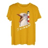 Dänemark Motiv mit Möwe und Leuchtturm Dänemark T-Shirt