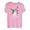 Dänemark Motiv mit Möwe und Leuchtturm Dänemark T-Shirt