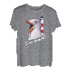 Dänemark Motiv mit Möwe und Leuchtturm Dänemark T-Shirt