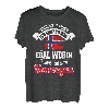 Norwegen Sprüche Angler Flagge Karpfen Geschenk T-Shirt