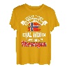 Norwegen Sprüche Angler Flagge Karpfen Geschenk T-Shirt