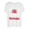 Norwegen Sprüche Angler Flagge Karpfen Geschenk T-Shirt