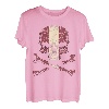 Schädel Lettland Flagge Skull Crossbones Skelett T-Shirt