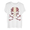 Schädel Lettland Flagge Skull Crossbones Skelett T-Shirt