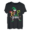 Elf Crew Christmas Elfen Weihnachtself Familie Weihnachten T-Shirt