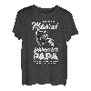 Herren Biker Papa Motorrad Spruch Vater Vatertag Geschenk T-Shirt