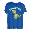 Herren Daddysaurus Vater Sohn oder Tochter Partnerlook T-Shirt
