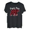 Papa Bär Weihnachtsoutfit Partnerlook Geschenk Weihnachten T-Shirt