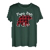 Papa Bär Weihnachtsoutfit Partnerlook Geschenk Weihnachten T-Shirt