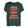 Kids My Dad Is My Superhero Shirt Jungen Mädchen Superheld T-Shirt